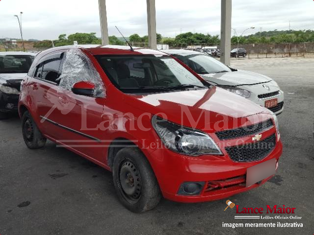 LOTE 006 - CHEVROLET AGILE LT 1.4 ECONO.FLEX 2013