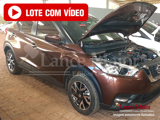 LOTE 017 - Nissan Kicks S CVT 2018