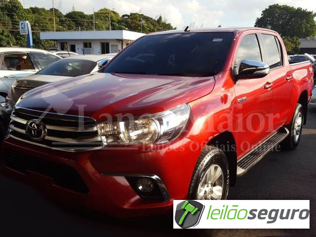 LOTE 027 - TOYOTA HILUX CD SRV 2.8 TURBO 2016