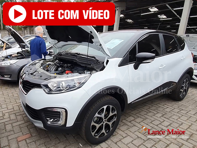 LOTE 003 - Renault Captur Intense 1.6 16v SCe X-Tronic 2019