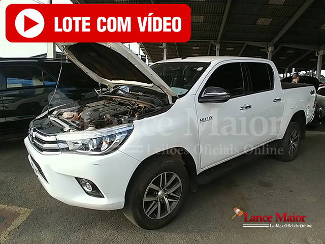 LOTE 011 - Toyota Hilux 2.8 TDI CD SRX 50th 4x4 (Aut) 2019