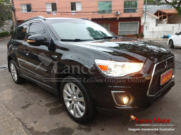 LOTE 001 -  Mitsubishi ASX 2.0 4x4 BLINDADO Aut. 2013/2014