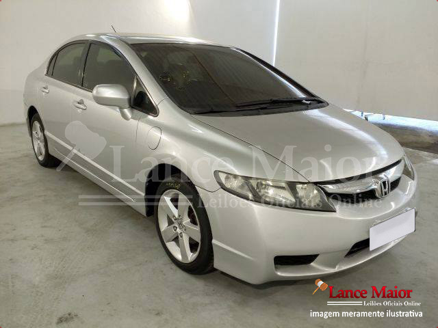 LOTE 037 - HONDA CIVIC LXS 1.8 16V 2008